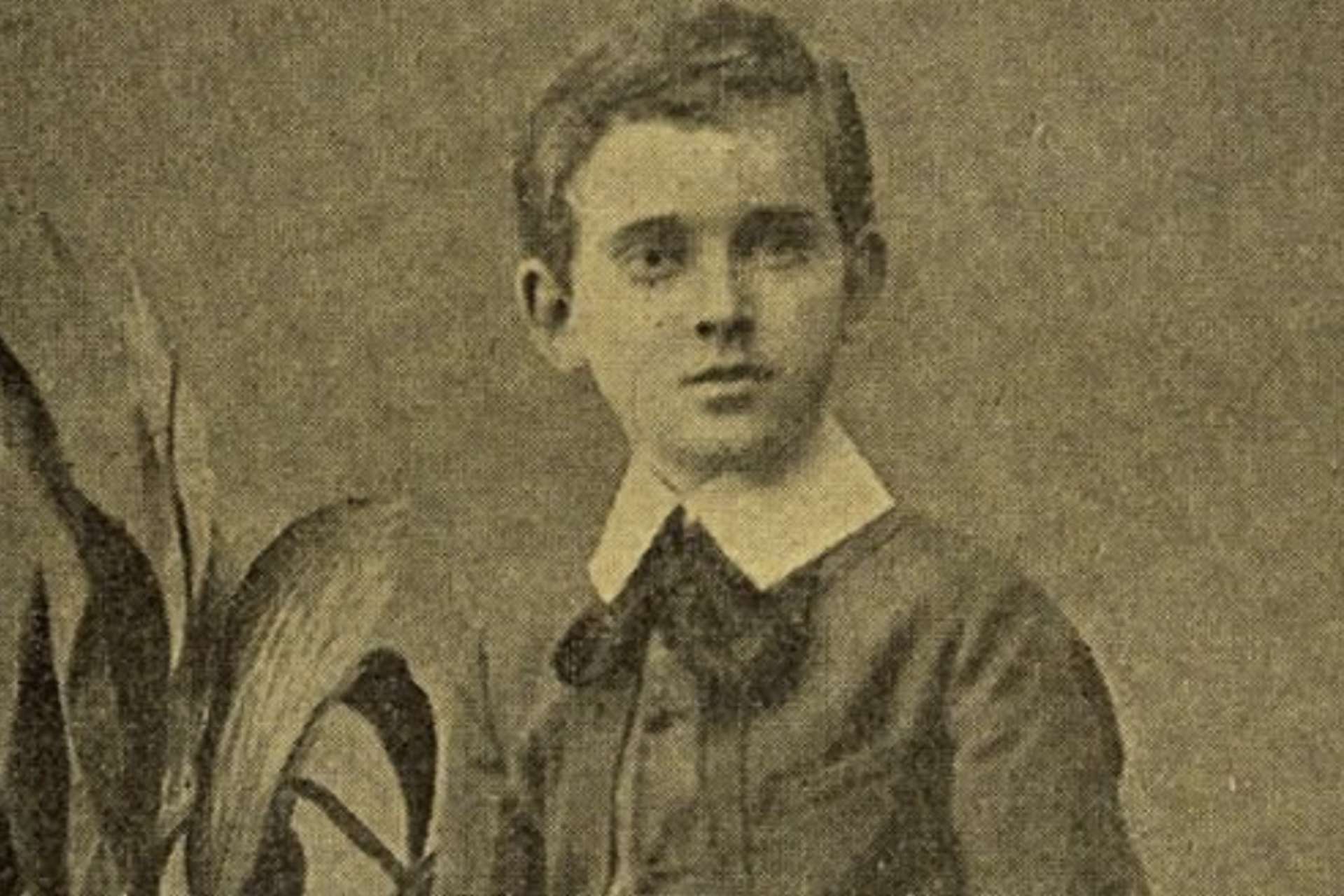 Janusz Korczak jako dziecko w 1888 roku, archiwalne zdjęcie Warszawa