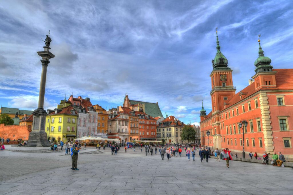 Plac Zankowy na Starym Mieście w Warszawie – pierwszy punkt planu zwiedzania stolicy w jeden dzień.