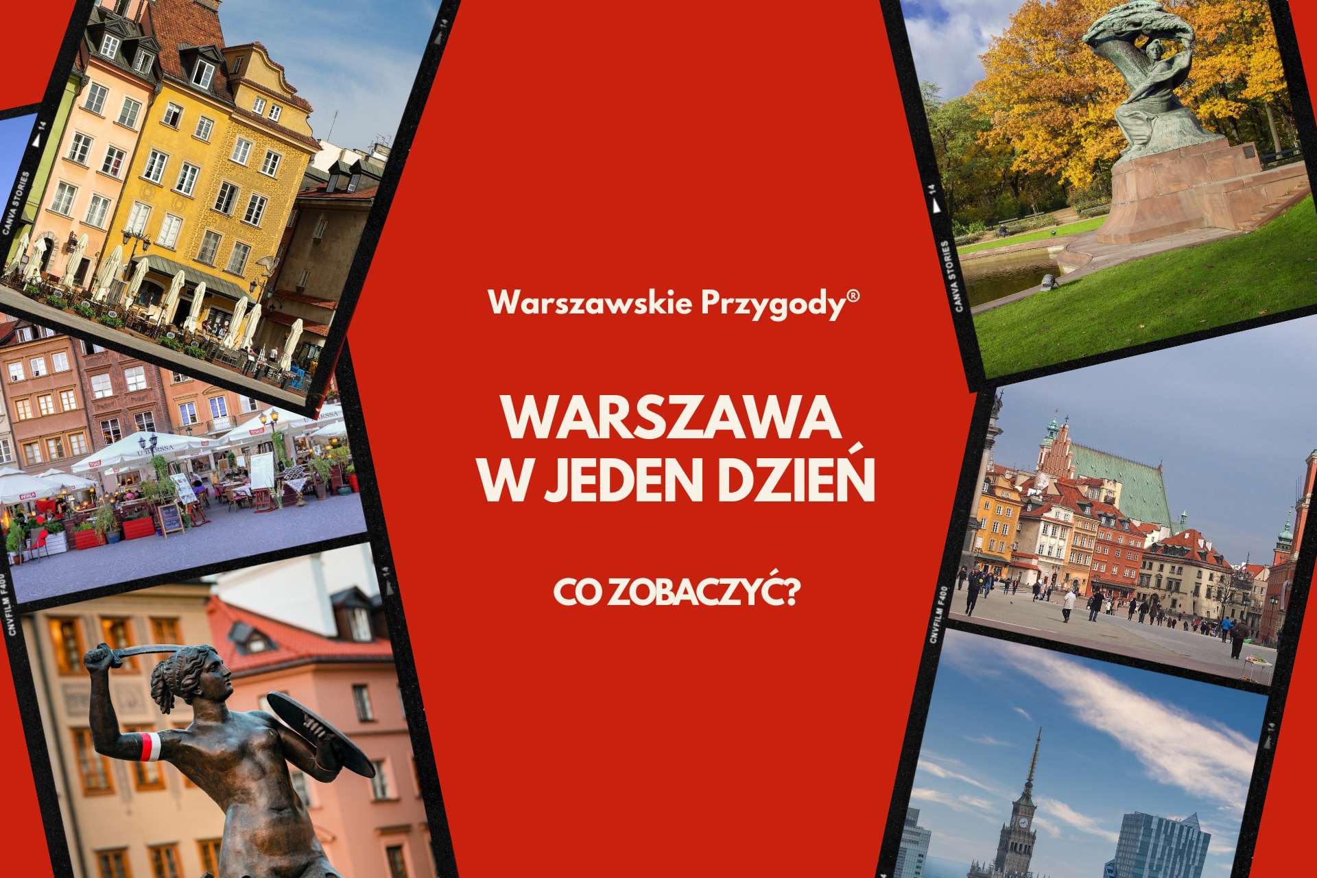 Widok na Stare Miasto i Zamek Królewski w Warszawie – plan zwiedzania na jeden dzień.